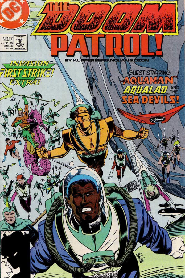 Cover of Doom Patrol #17