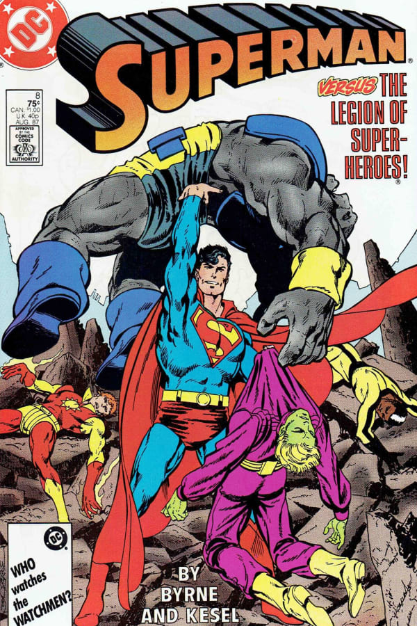 Cover of Superman #8