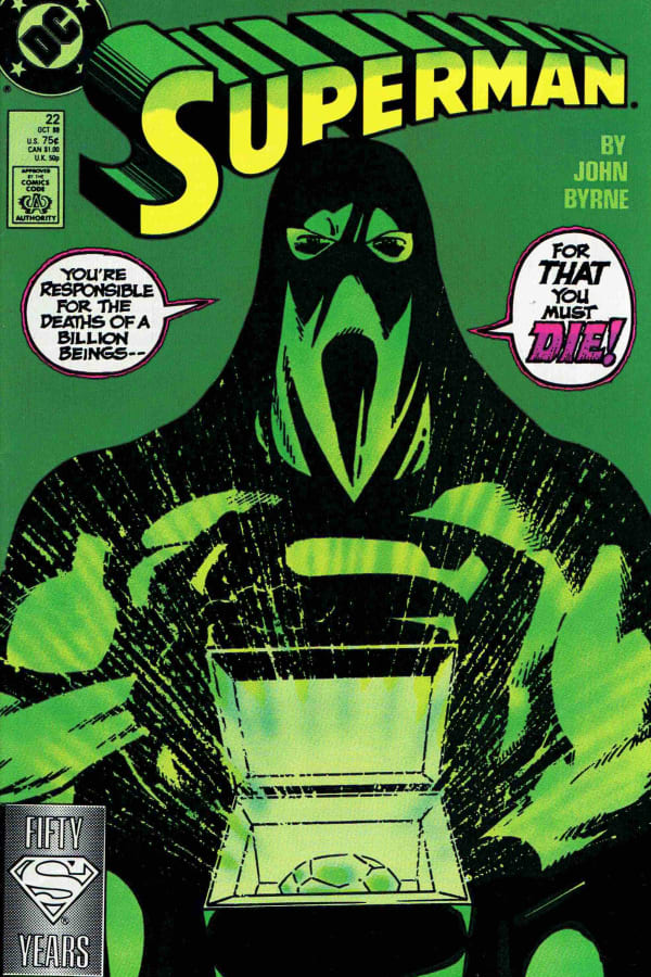 Cover of Superman #22