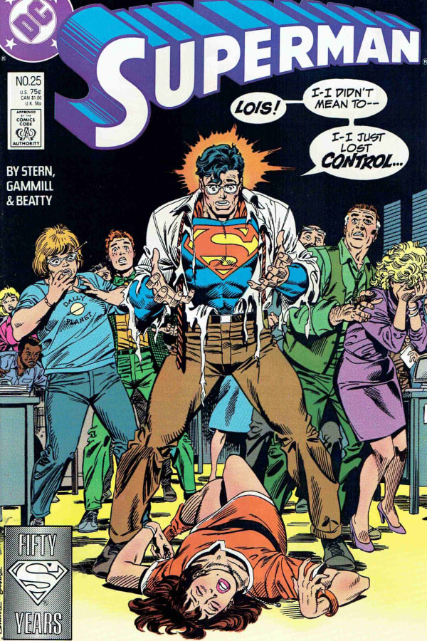 Cover of Superman #25