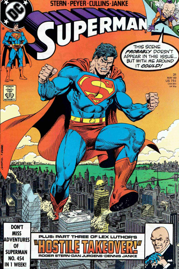Cover of Superman #31