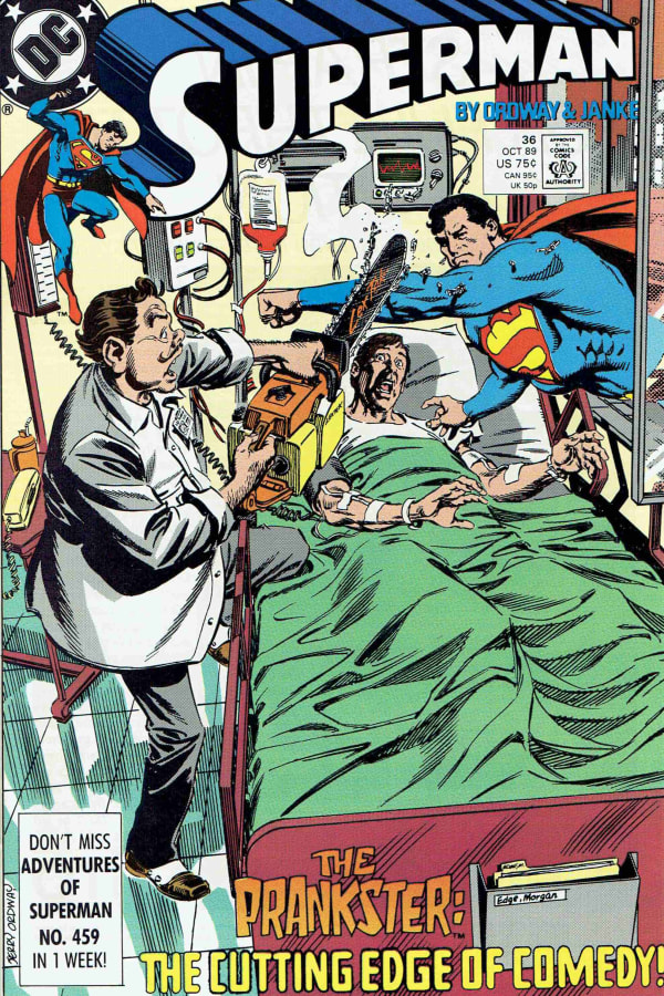 Cover of Superman #36