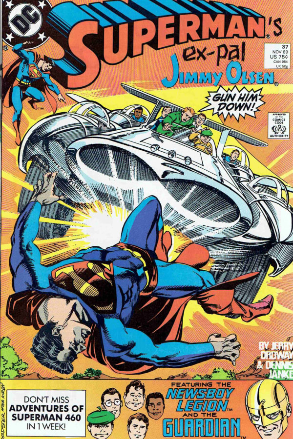 Cover of Superman #37