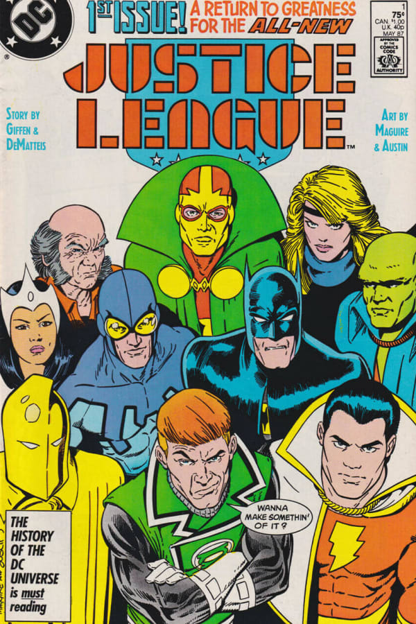 Cover of Justice League #1