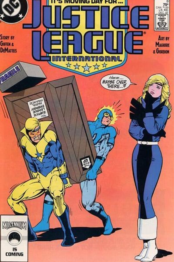 Cover of Justice League International #8