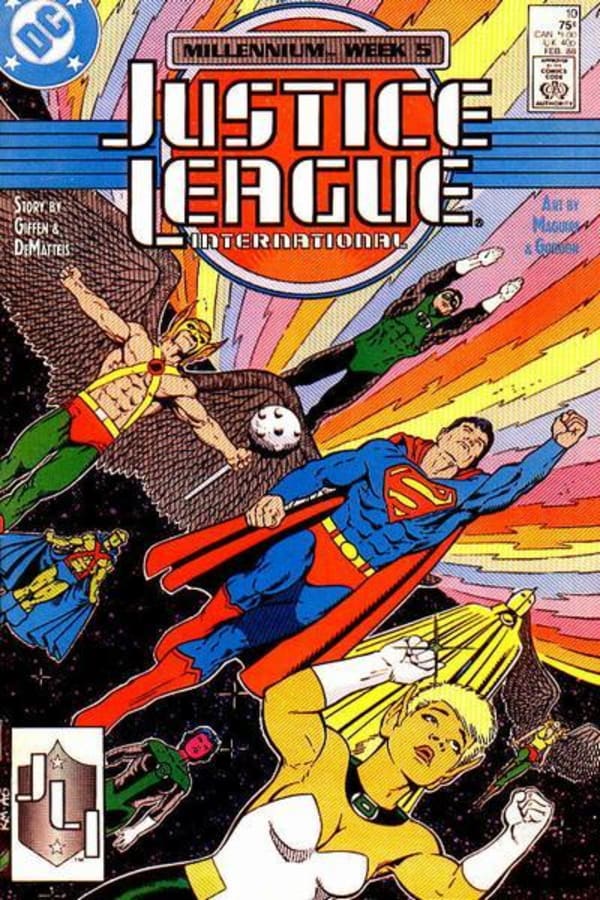 Cover of Justice League International #10
