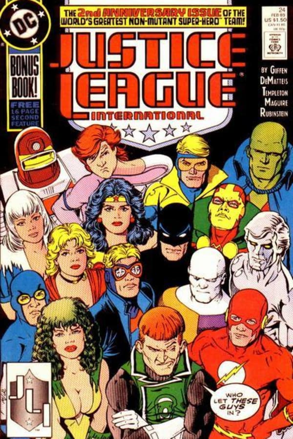 Cover of Justice League International #24