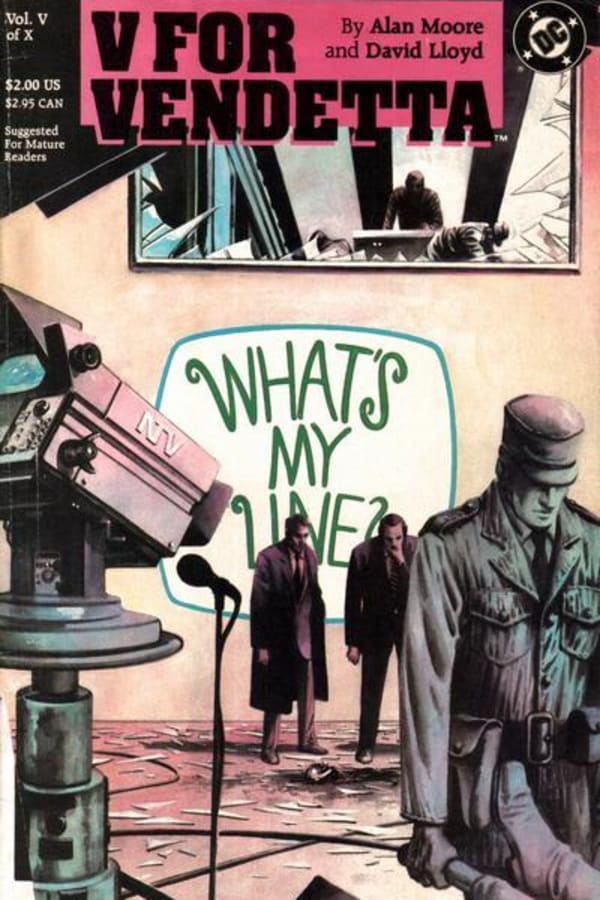 Cover of V for Vendetta #5