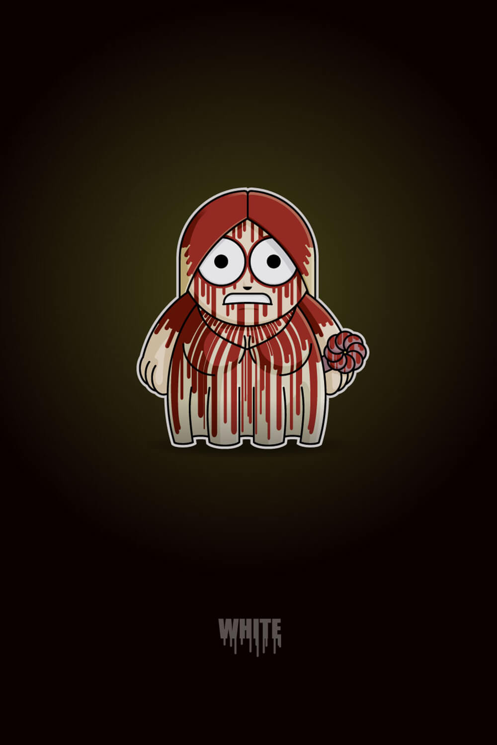 Carrie White Chibi by Adam Miconi