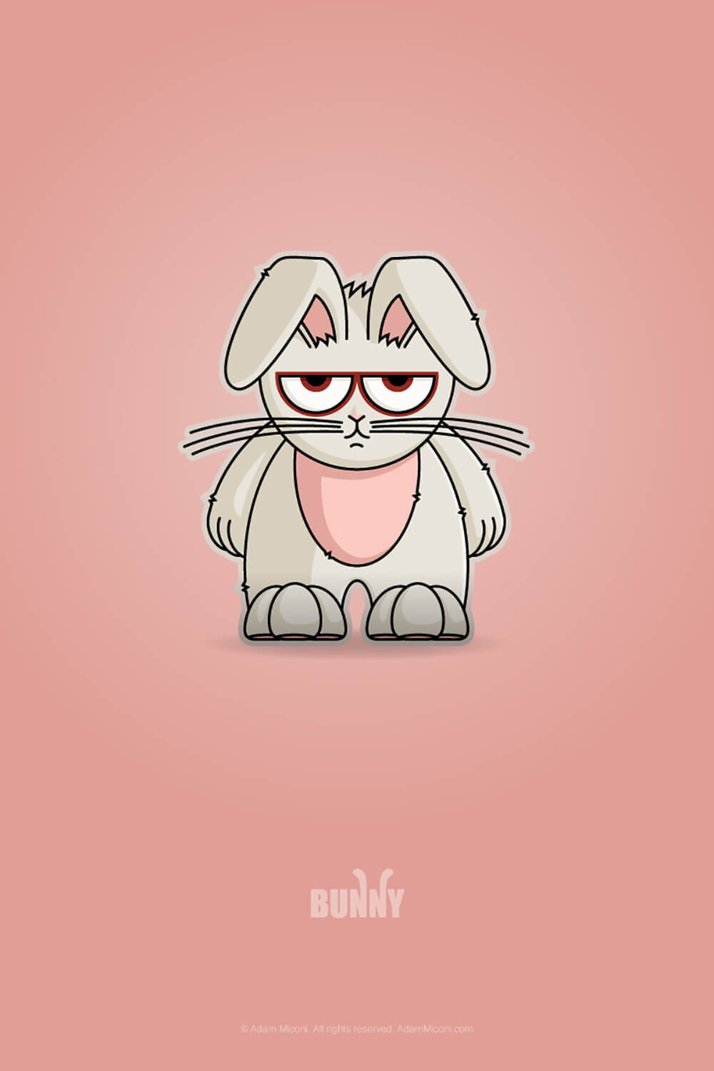 Easter Bunny Chibi by Adam Miconi