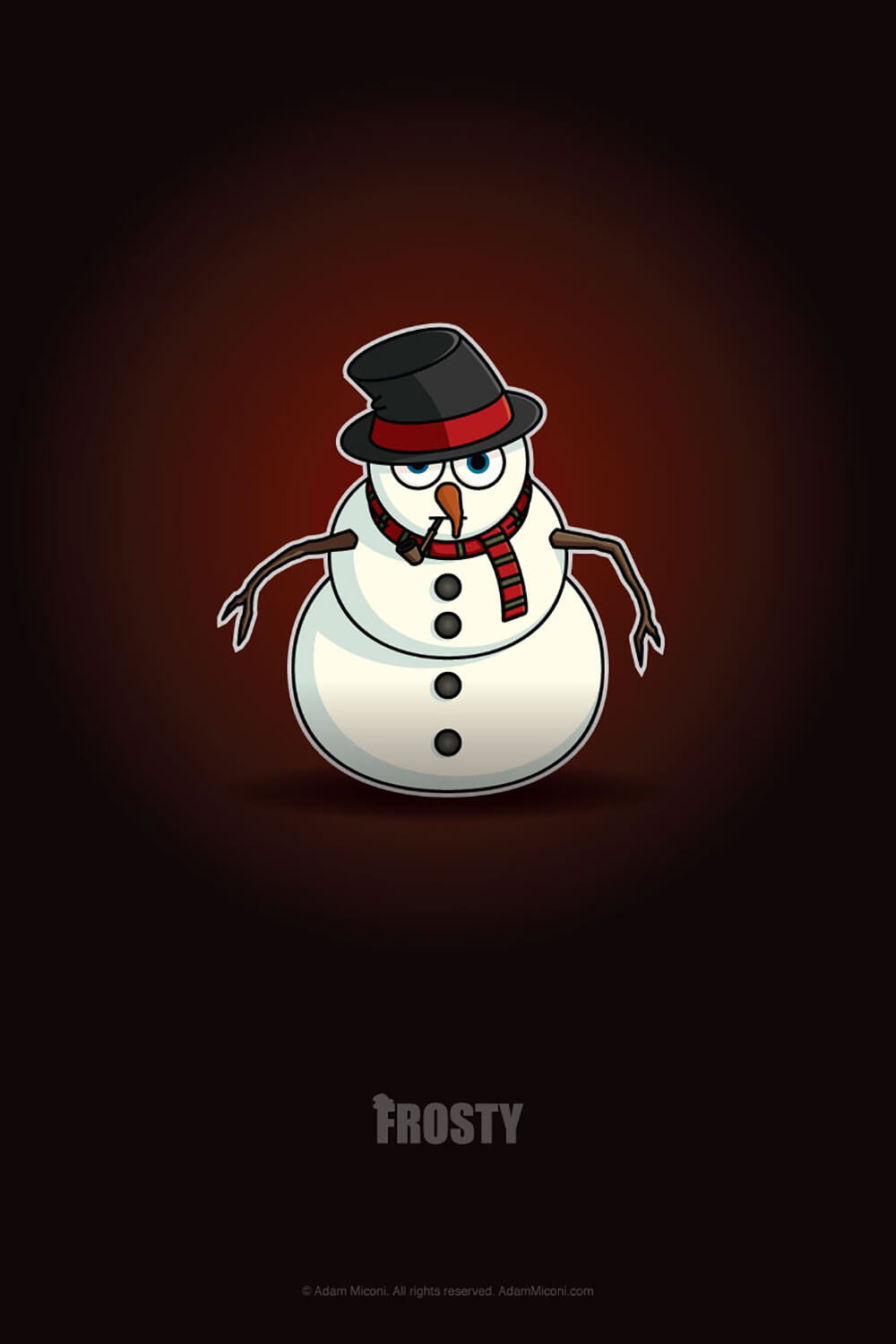 Frosty The Snowman Chibi by Adam Miconi