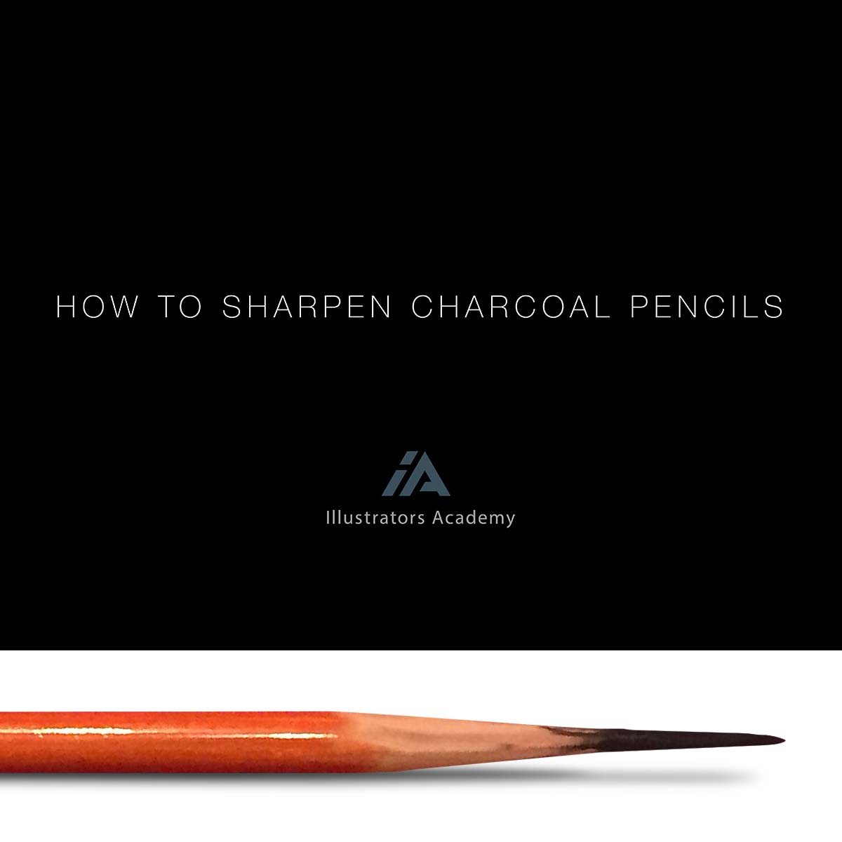 How To Sharpen Charcoal Pencils