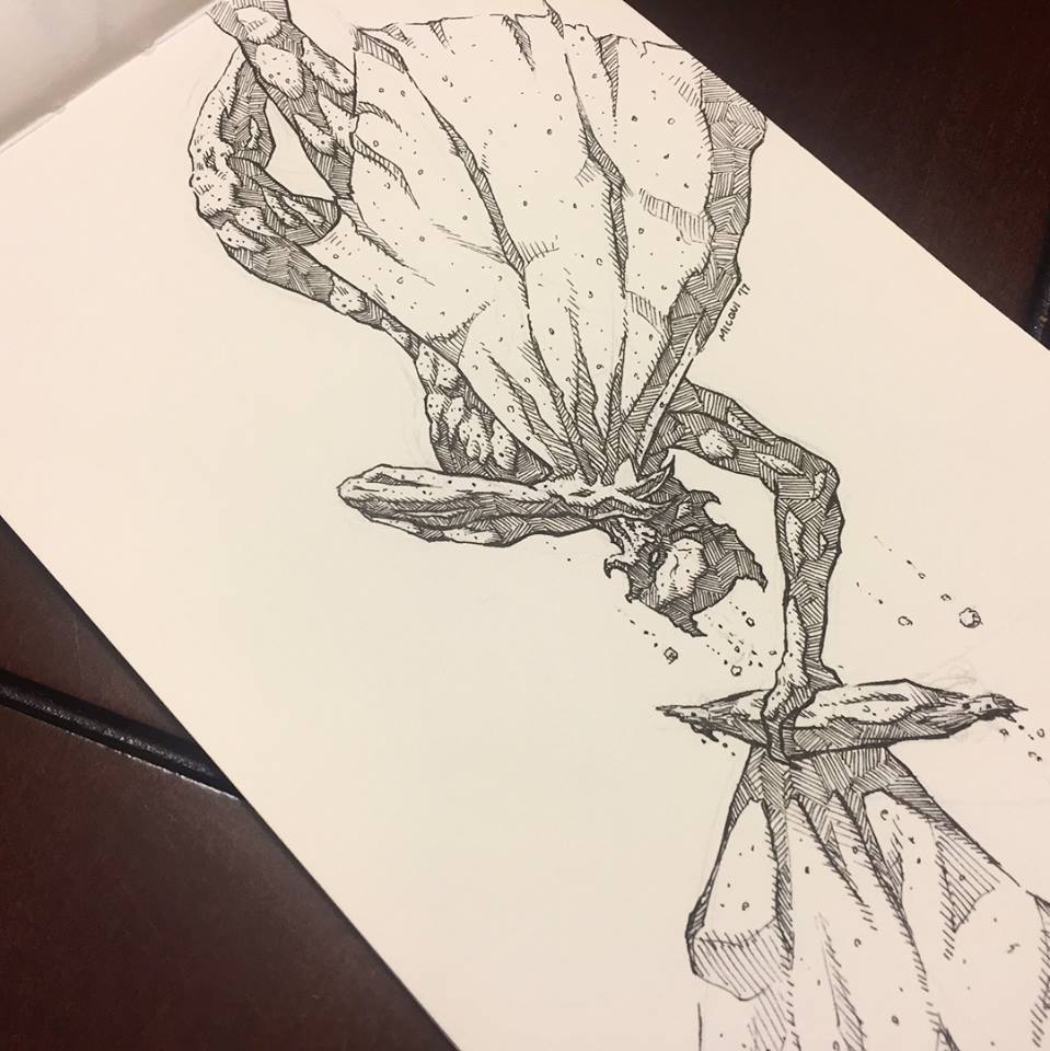 Inktober Day 28 Theme Fall by Adam Miconi