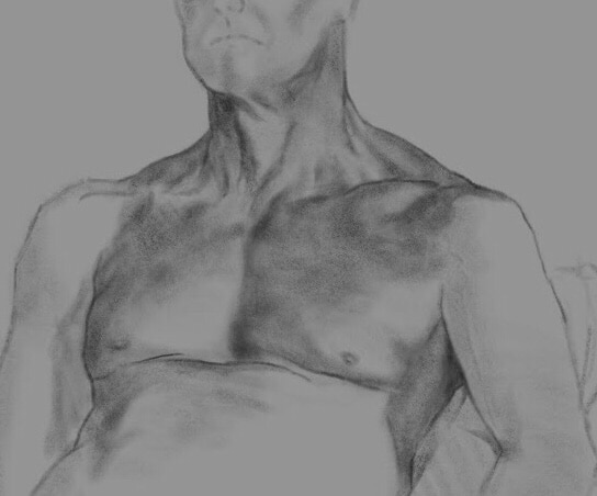 Weber State Figure Drawing Session Close Up by Adam Miconi