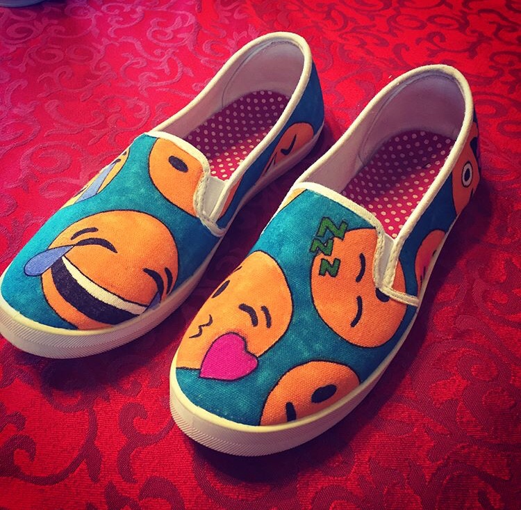 Custom Made Emoji Shoes