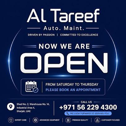 Al Tareef Auto Maintenance, European & American Car Service Center Dubai Sharjah ورشة الطريف لصيانة السيارات