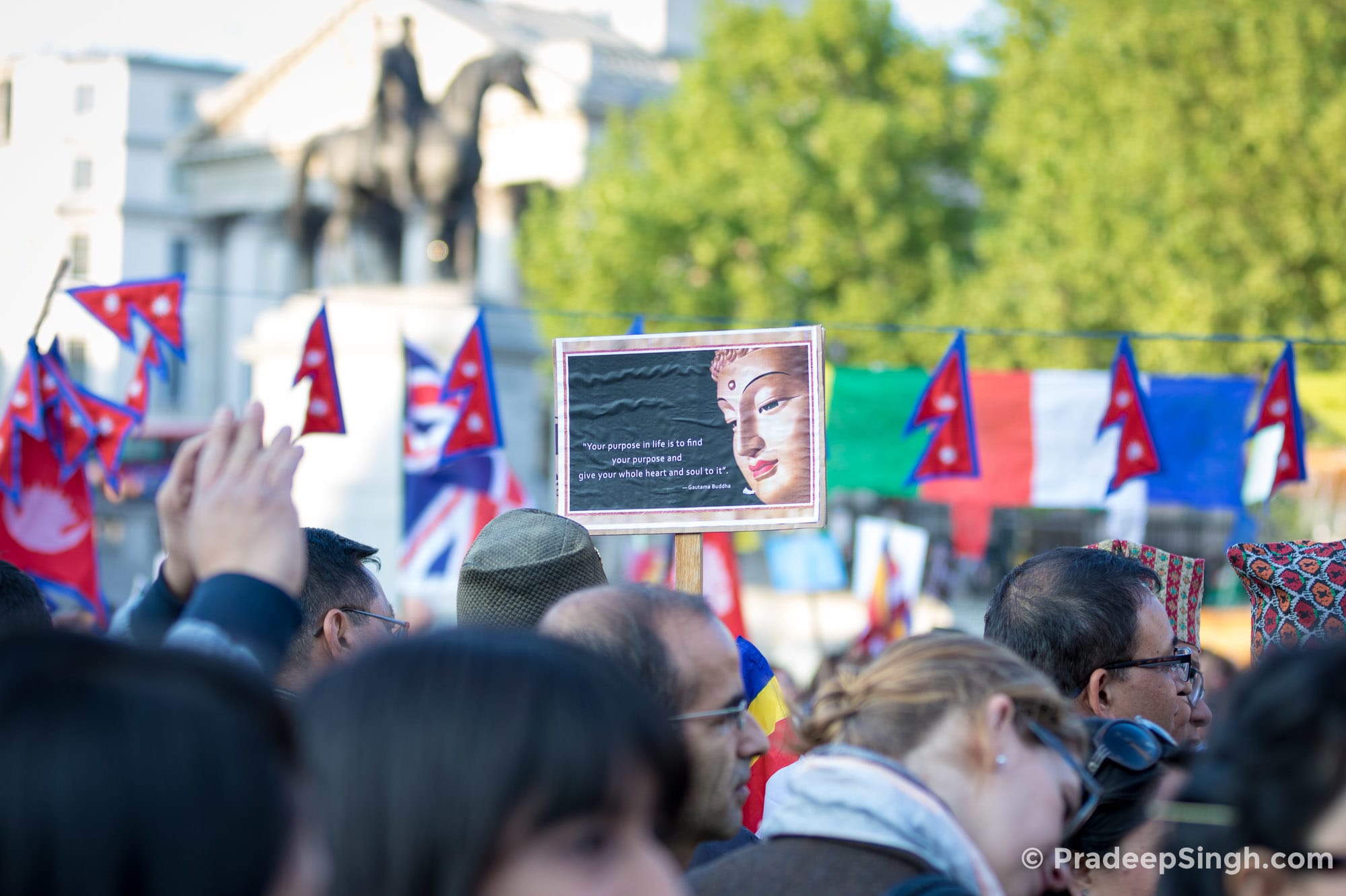 Buddha Jayanti Trafalgar Square London-7996