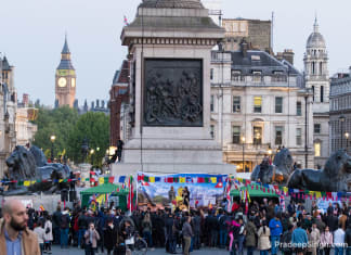 Buddha Jayanti Trafalgar Square London-8635