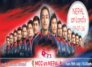 Nepal Cricket Team at Lords MCC Match