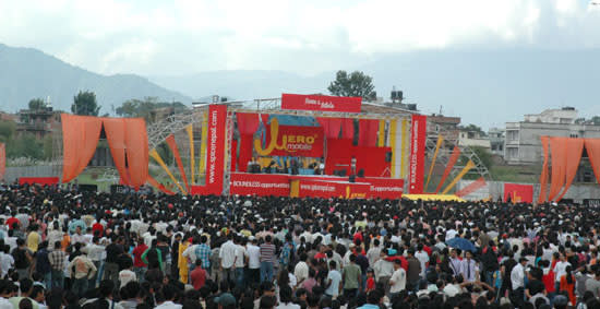 Indian Idol Concert in Nepal