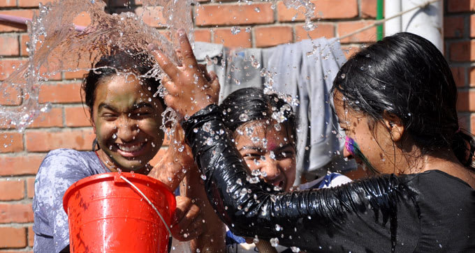 Holi in Kathmandu 2015 8