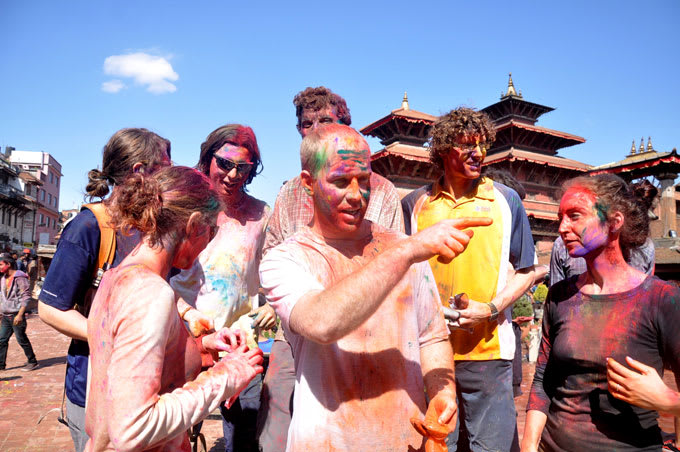 Holi in Kathmandu 2015 4