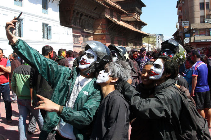 Holi in Kathmandu 2015 6