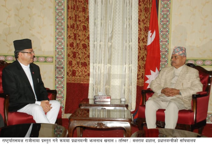 Jhalanath Khanal Resigns from Prime Minister of Nepal