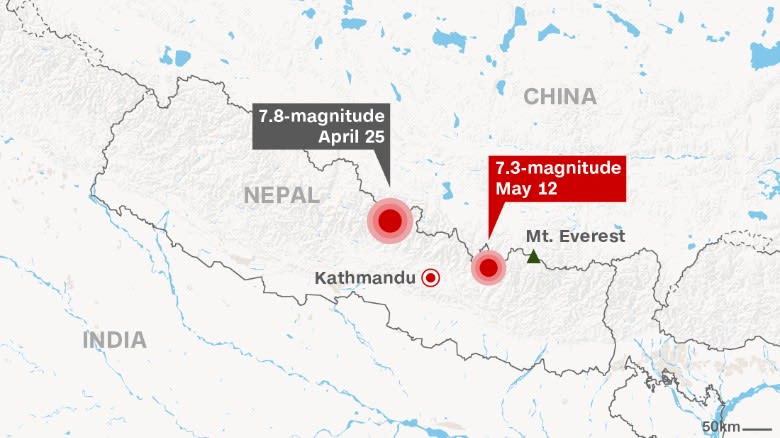 Nepal Earthquake Second Map