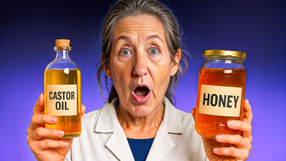 Castor Oil vs. Honey