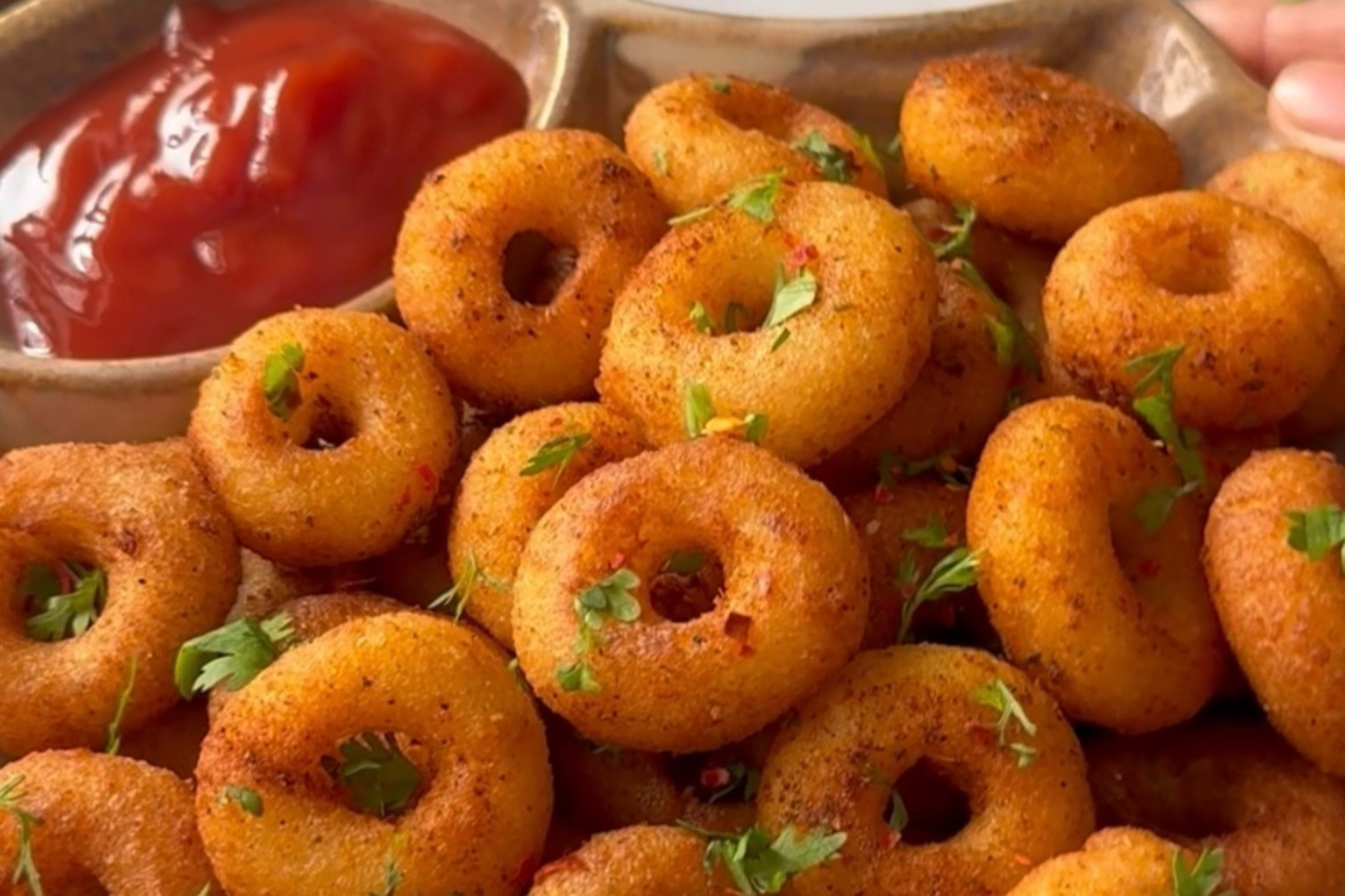 Crispy Peri Peri Pop Rings