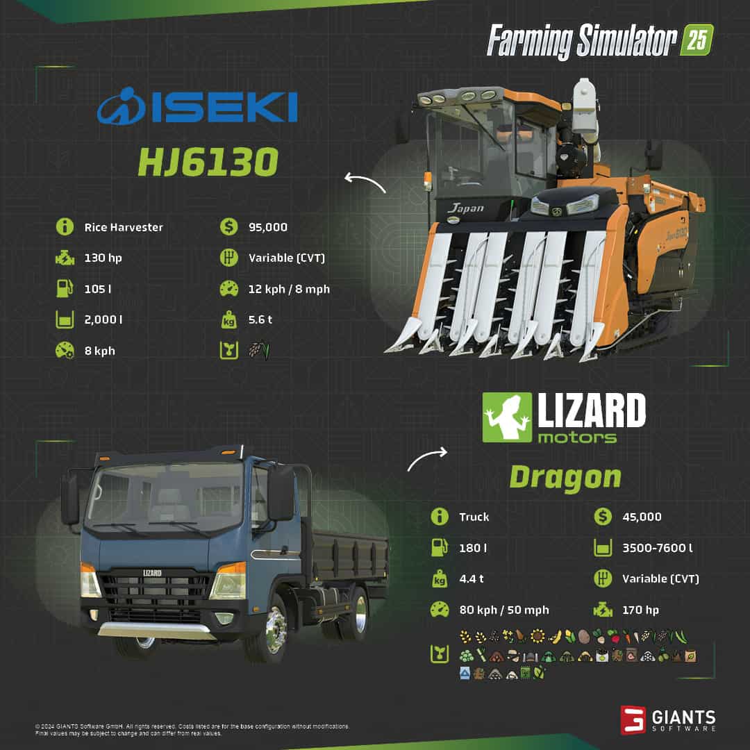 Iseki HJ6130 & Lizard Dragon