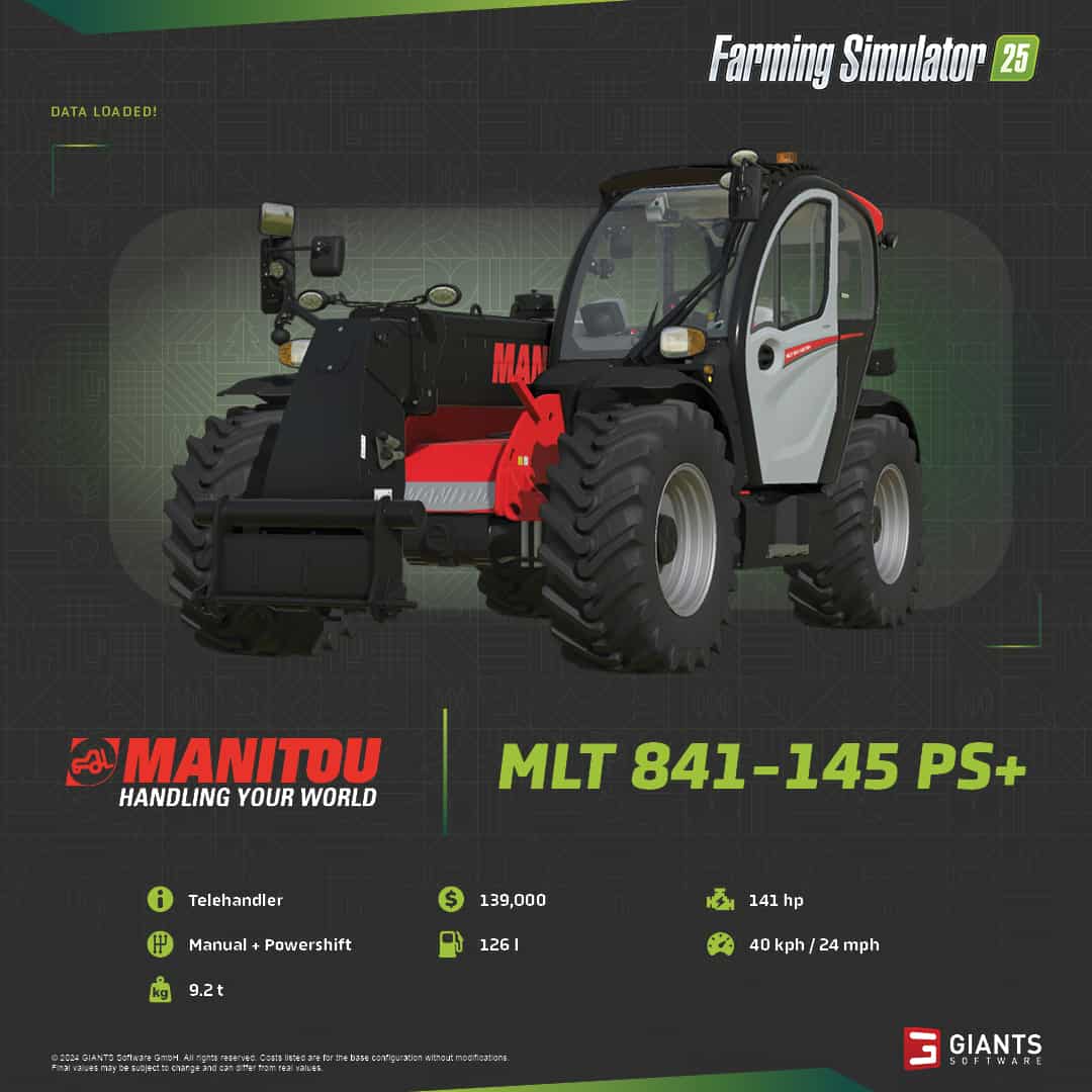 Manitou MLT 841-145 PS+