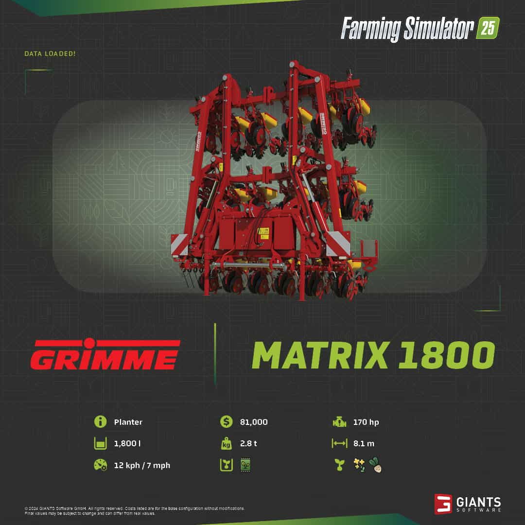 Grimme Matrix 1800