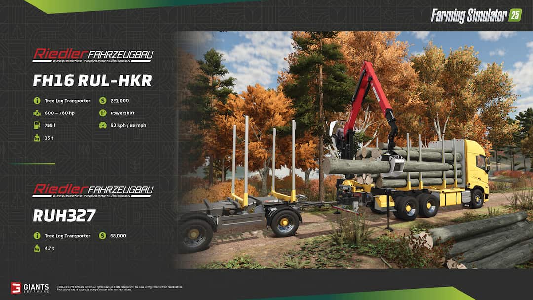 Riedler FH16 RUL-HKR & RUH327