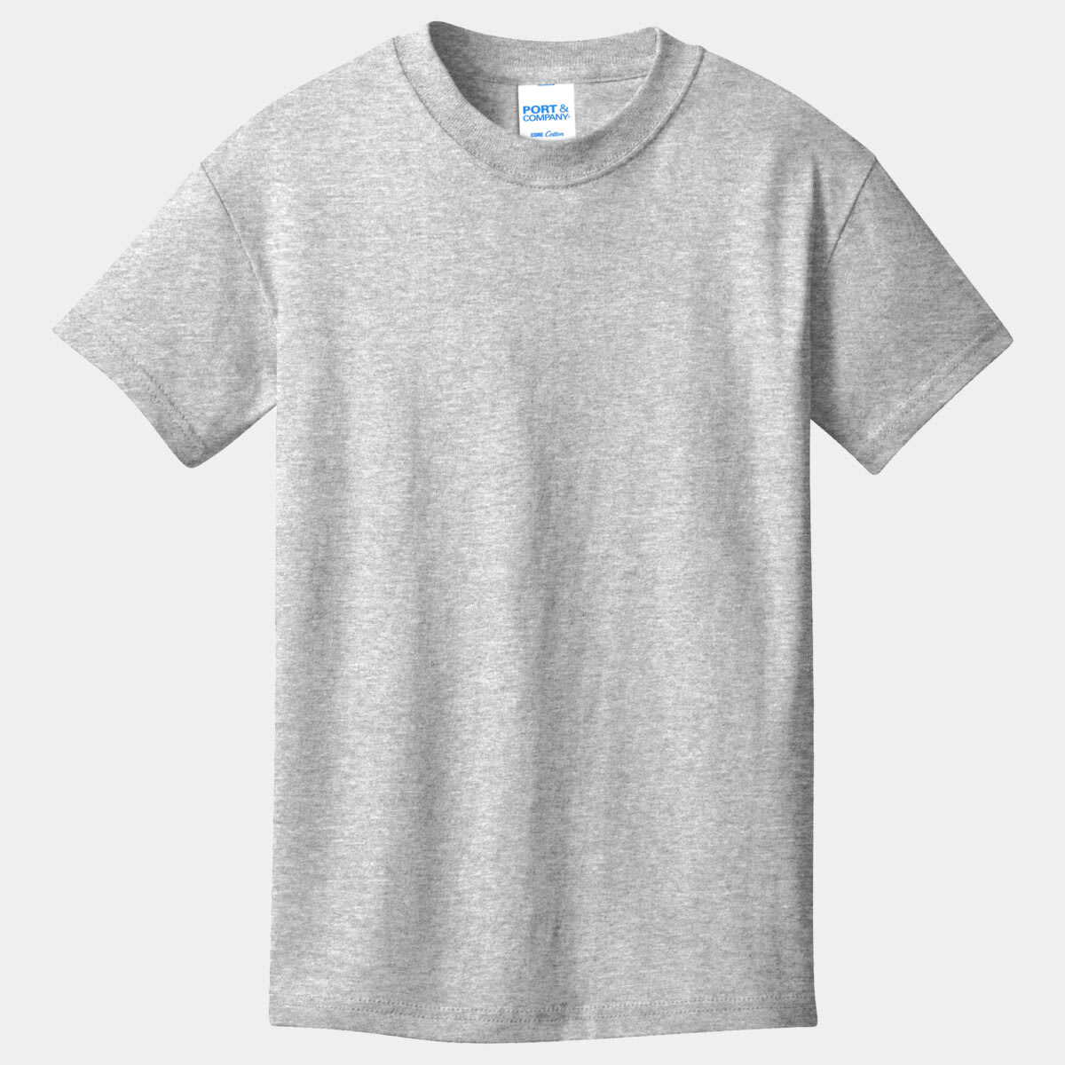 PORT & CO YOUTH CORE COTTON TEE