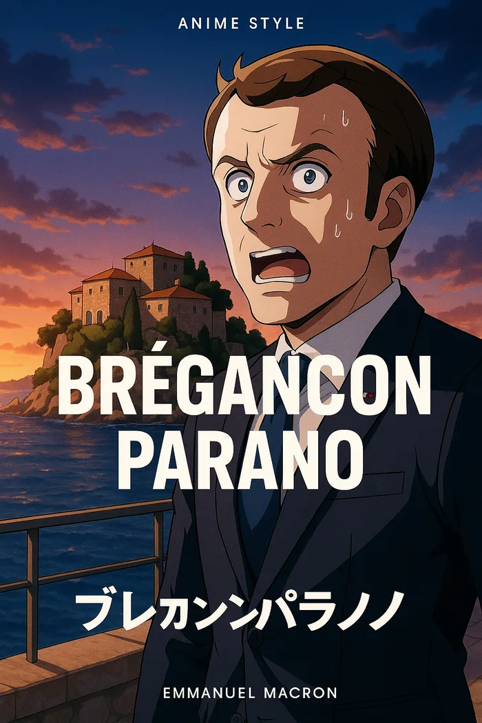 Bregancon Parano Japanese Anime Movie Poster