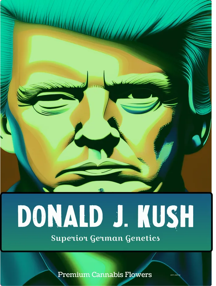 Weedbag Donald Trump Kush German Genetics Weed