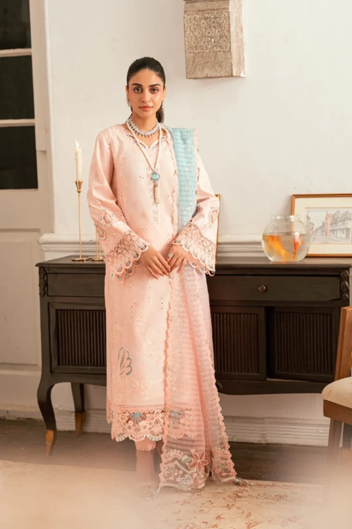 Qalamkar Luxury Lawn 9