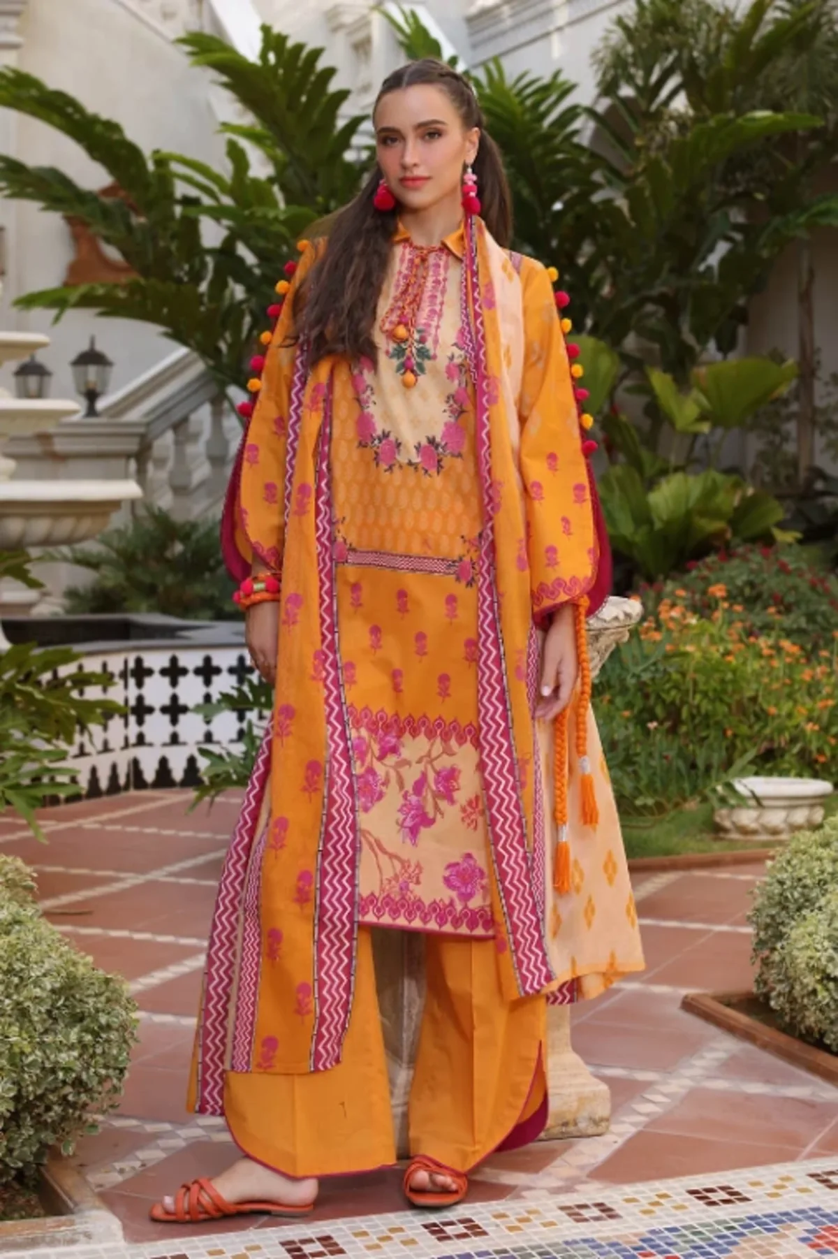 GUL AHMED Printed  Summer Lawn 10