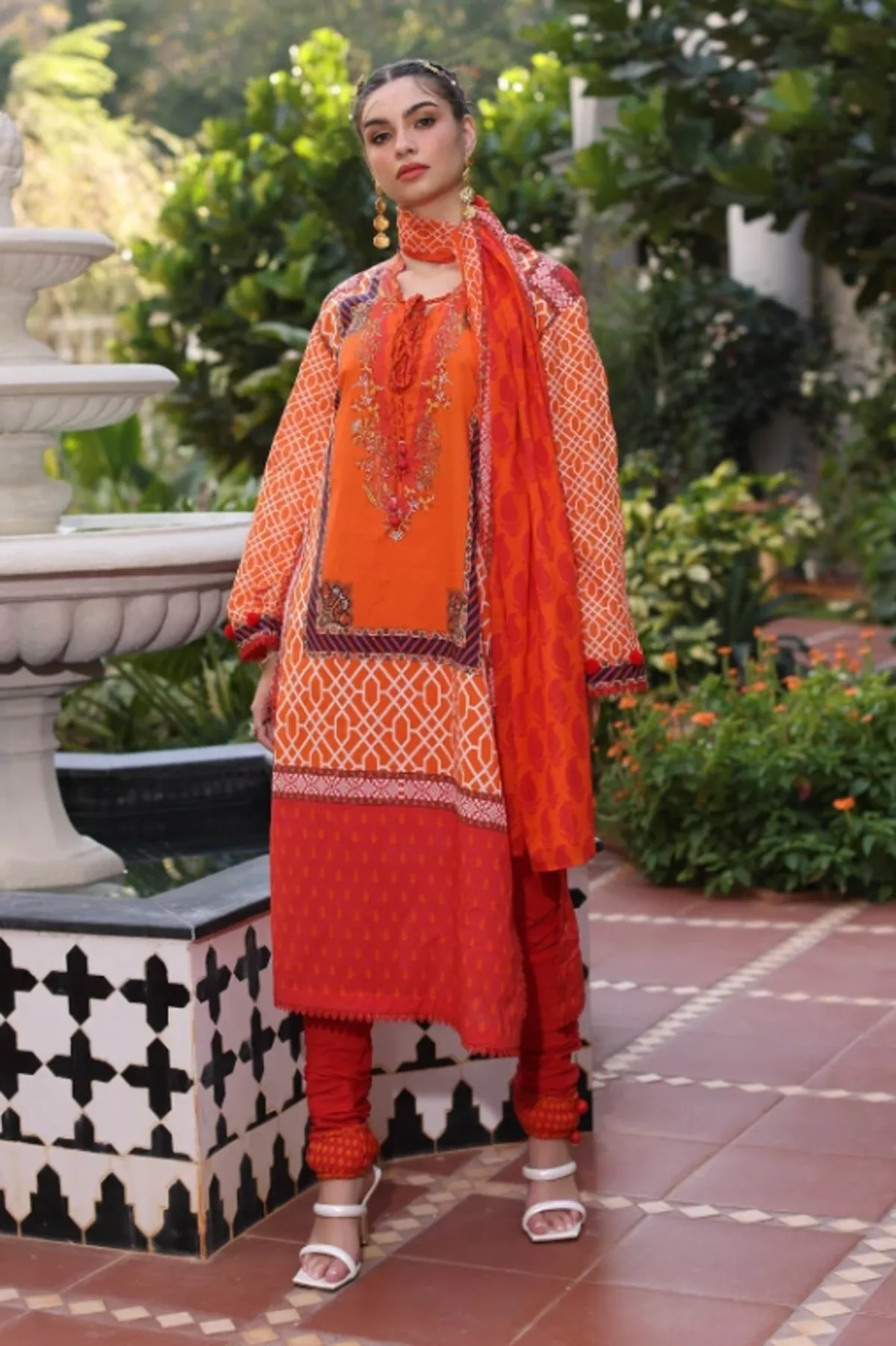 GUL AHMED Printed  Summer Lawn 13