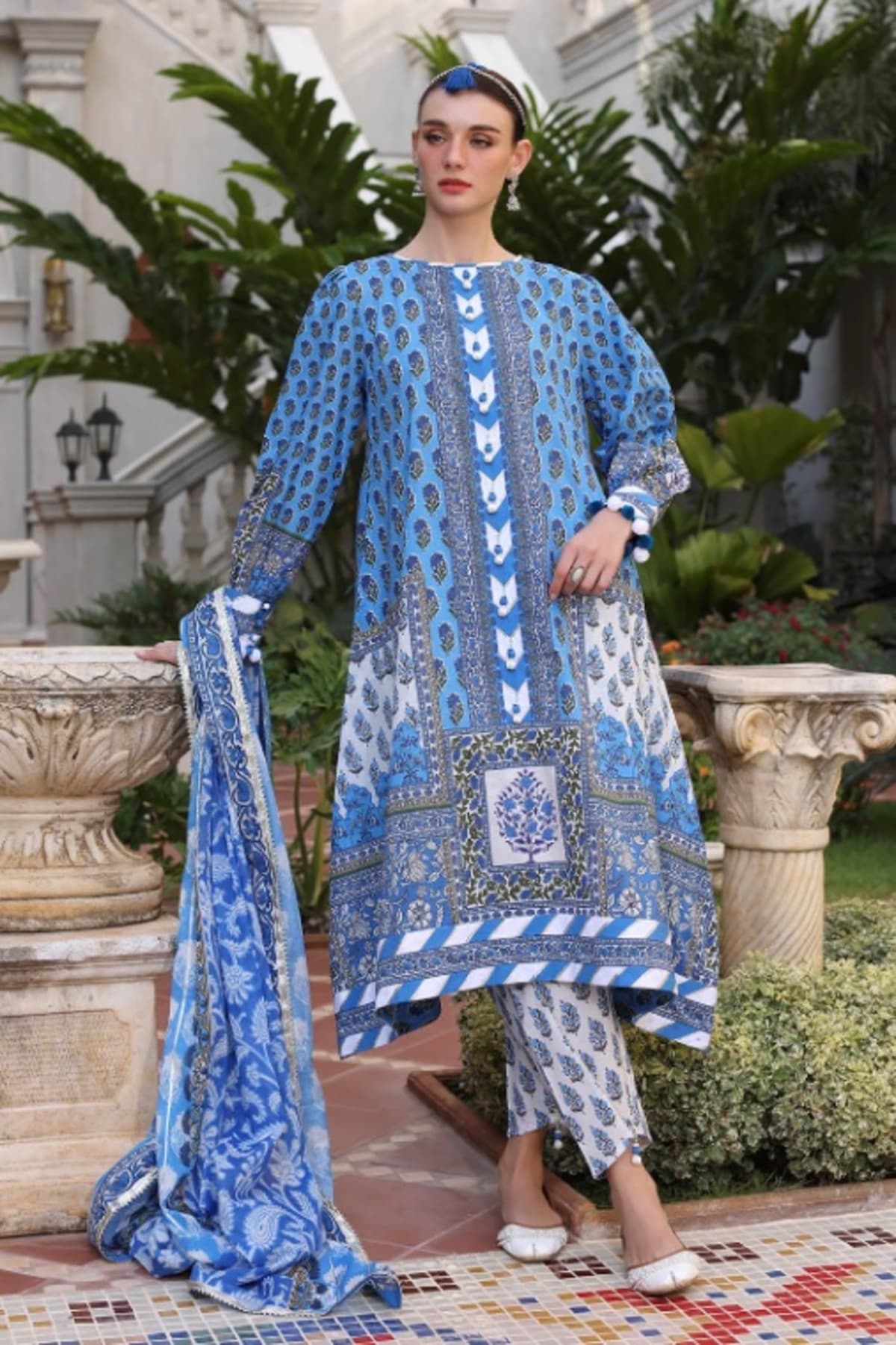 GUL AHMED Printed  Summer Lawn 6