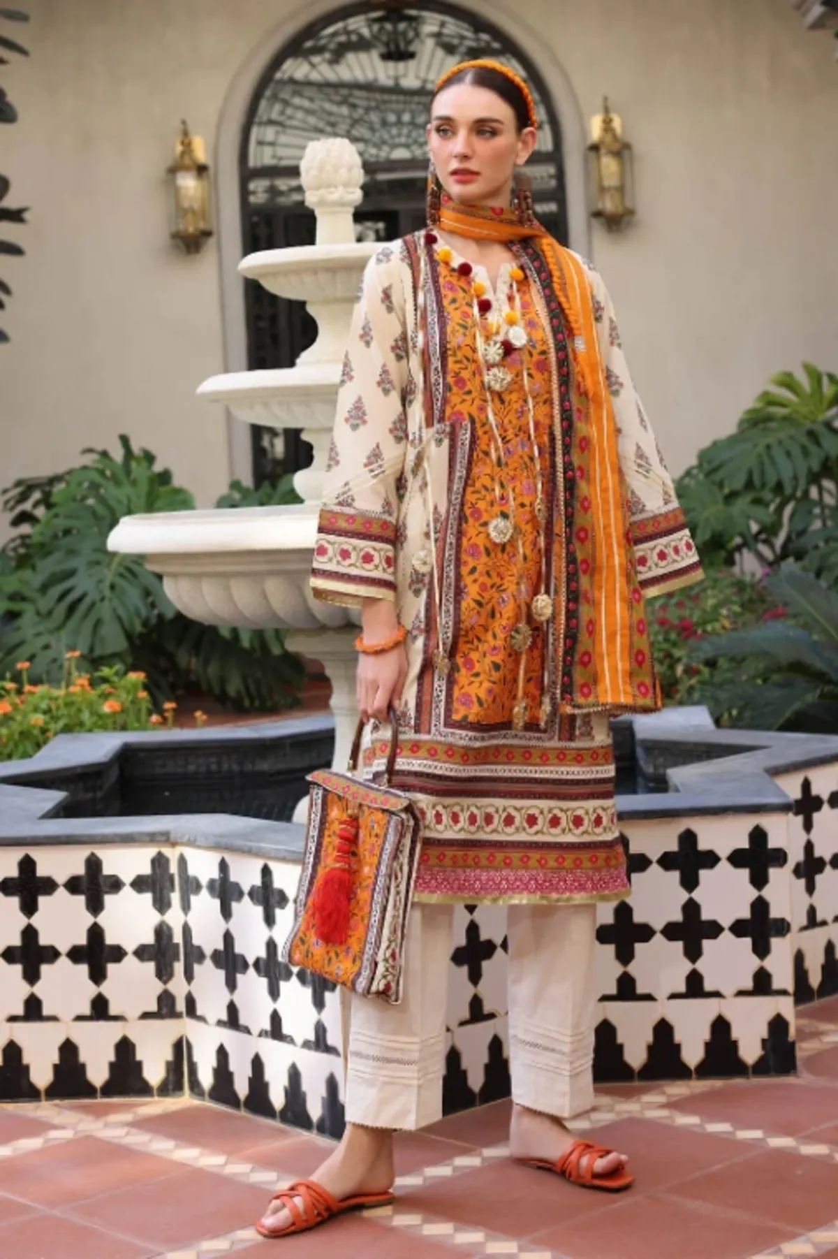 GUL AHMED Printed  Summer Lawn 5