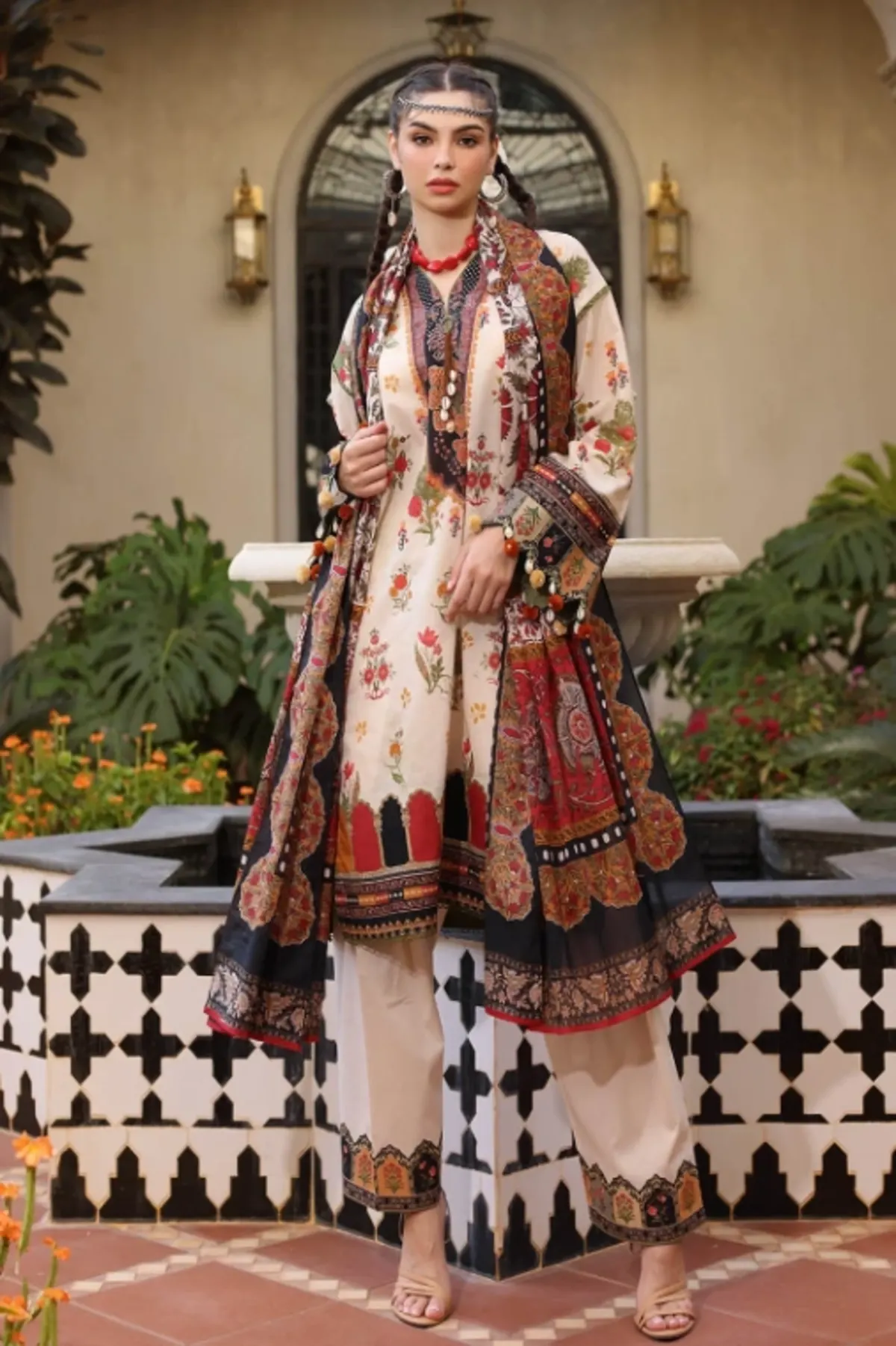 GUL AHMED Printed  Summer Lawn 16