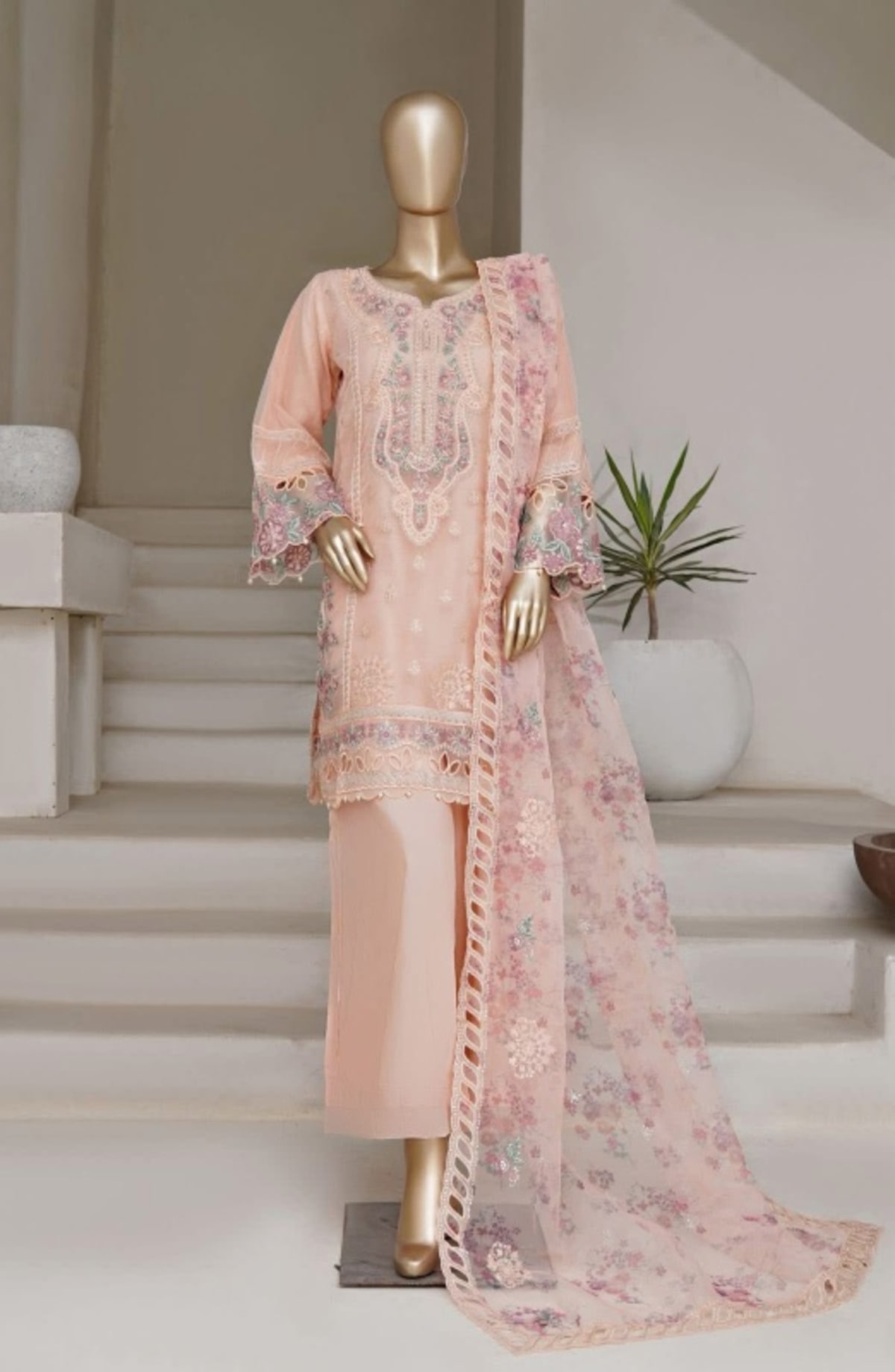Mahpara by Sada Bahar Stitched 3 Piece Festive Formals Vol-17 Collection