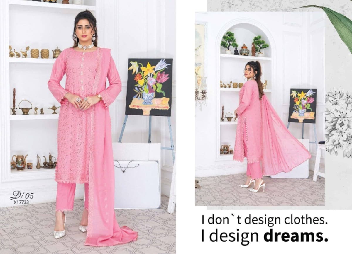 Meraki by Riaz Arts | Chikankari Lawn Suit 10