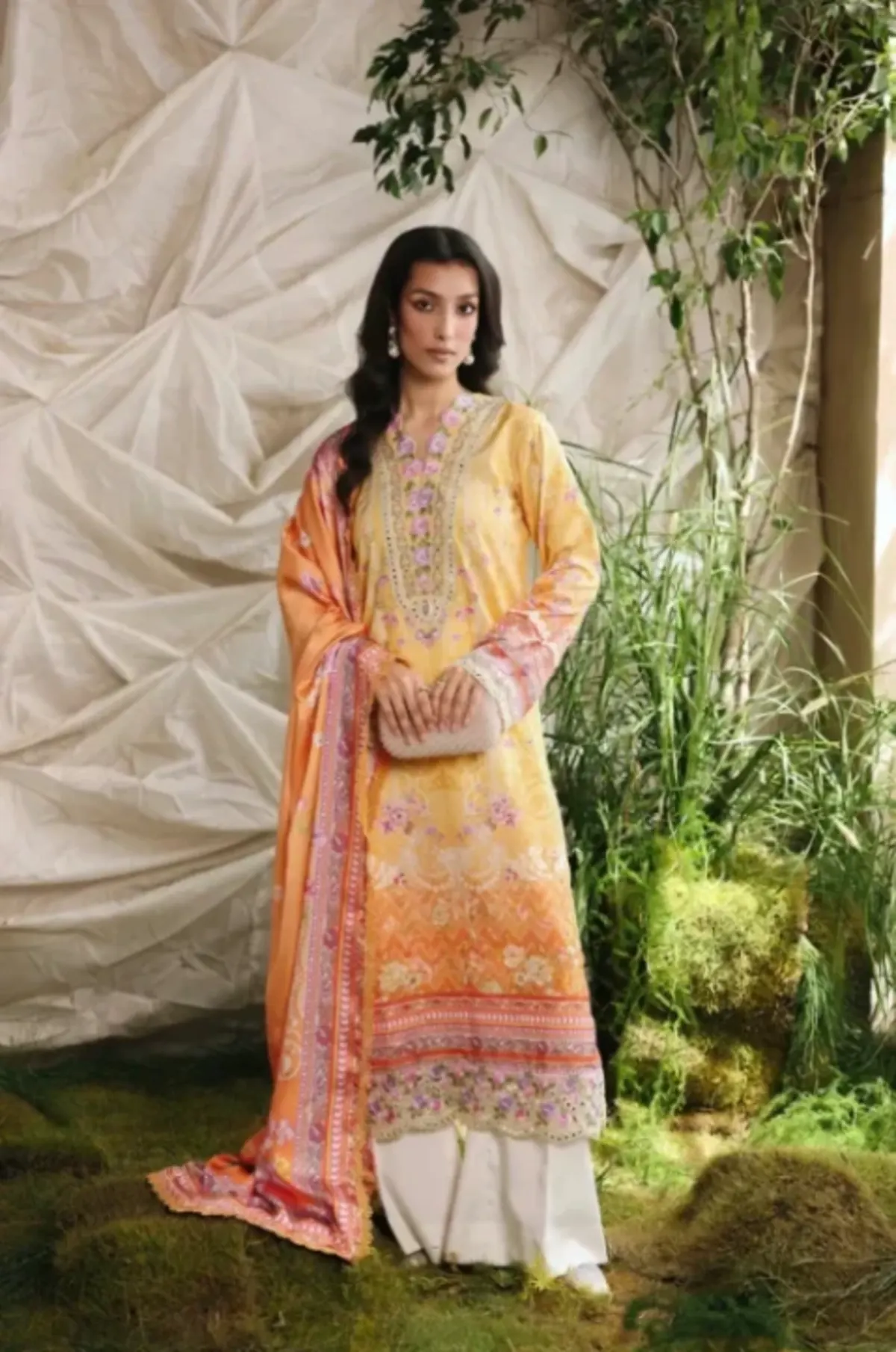 Rajbari Unstitched 3piece | Silah Silk Edit