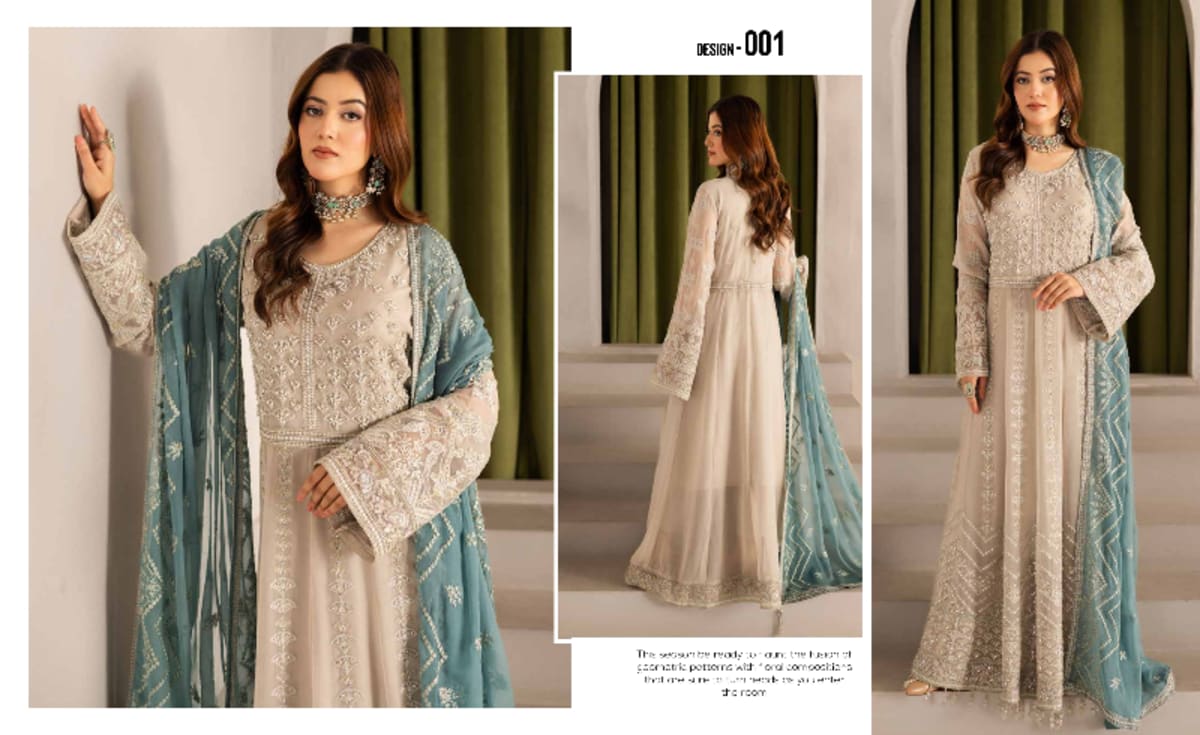 Afsana Chiffon Collection by Noor's