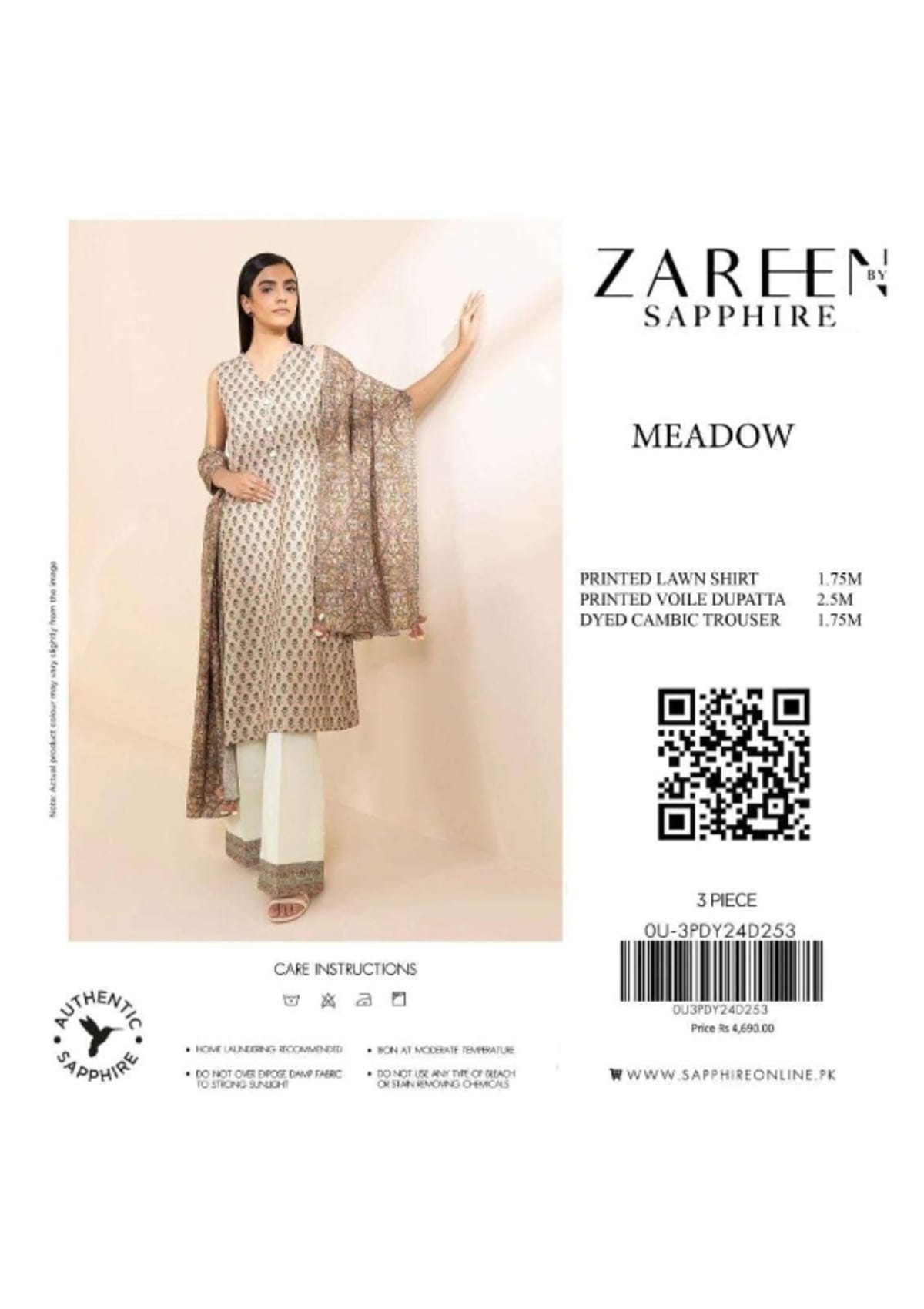 Zareen sapphire J52 7