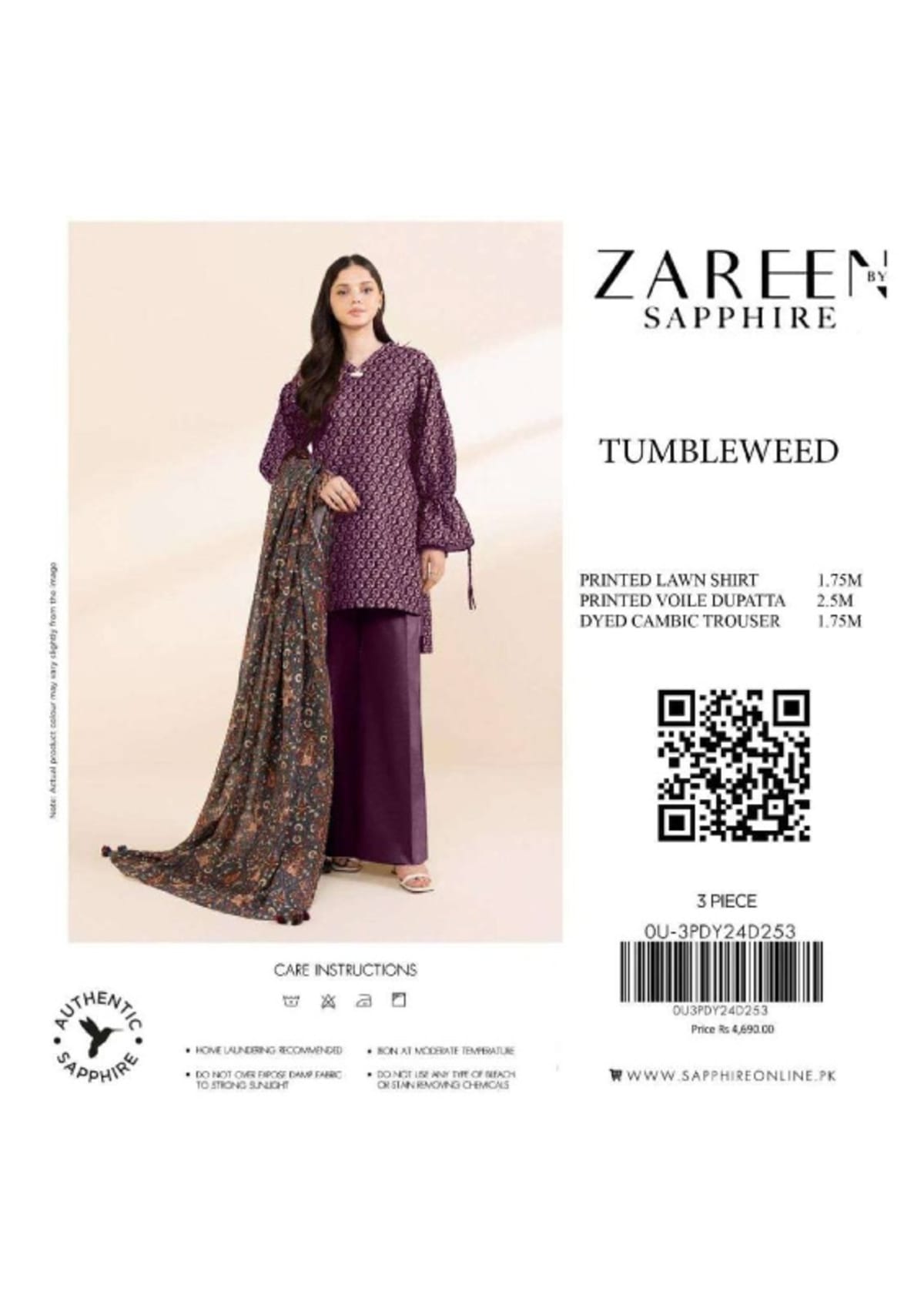 Zareen sapphire J52 8